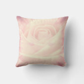 ピッかわいらしク淡い色のローゼズカントリーシックデザイン クッション (裏面)