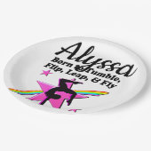 ピッかわいらしク生まれして体操選手を倒す ペーパープレート (アングル)