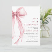 ピッすごいクエレガントコケットボーガール誕生日 招待状 (スタンド正面)