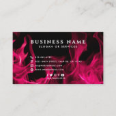 ピッはっきりしたクモダンフレカスタムームロイヤリティカード 名刺 (正面)