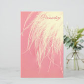 ピッエレガントクとクリームを付けエレガントる 便箋 (スタンド正面)