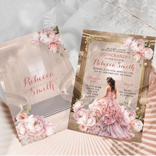 ピッエレガントクフローラ王室のグランドパレスキンセアニラ 招待状