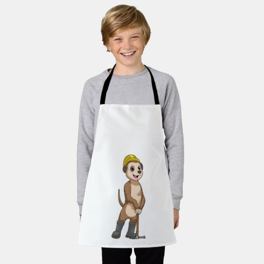 ピッカクスでマイナーとしてのメルカト エプロン (着用した状態)