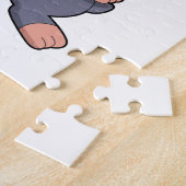 ピッカクス付きモグラ ジグソーパズル (側面)