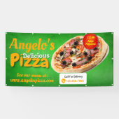 ピッカスタマイズツェリアレストランラージアウトドアウォール 横断幕 (横)