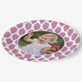 ピッカスタムクベリーの誕生日パーティー ペーパープレート (アングル)