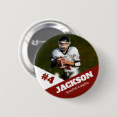 ピッカスタムトスポーツボタン 缶バッジ (正面&裏面)