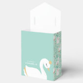 ピッガーリークエレガントフォト美しい白鳥パーティー フェイバーボックス (オープン)