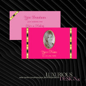 ピッガーリークシックとフォト金ゴールドデコールプロフェッショナル 名刺