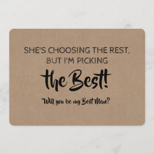 ピッキング最高の-花婿介添人提案 招待状