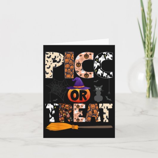 ピッキング看護師 ハロウィン かわいい ヴァット 血管アクセスチーム カード (正面)