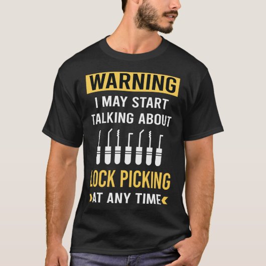 ピッキング ピッカー 錠前師 Tシャツ (正面)