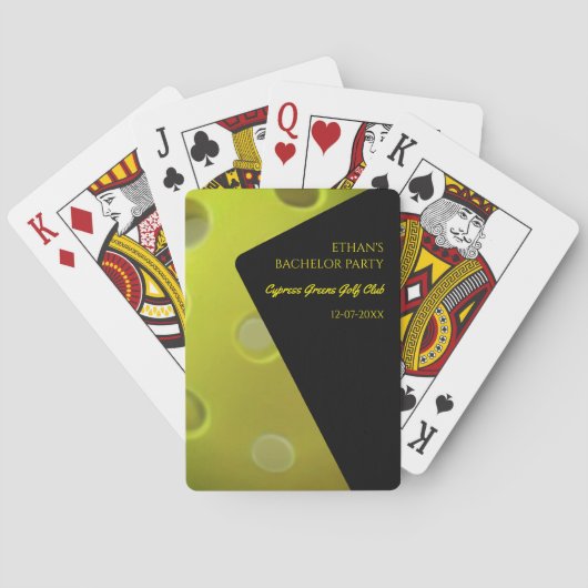 ピッキーボール誕生日パーティーバチュラーパーティスポーツ トランプ (裏面)