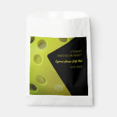 ピッキーボール誕生日パーティーバチュラーパーティスポーツ フェイバーバッグ (正面)