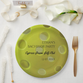 ピッキーボール誕生日パーティーバチュラーパーティスポーツ ペーパープレート