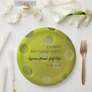 ピッキーボール誕生日パーティーバチュラーパーティスポーツ ペーパープレート