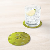 ピッキーボール誕生日パーティーバチュラーパーティスポーツ ラウンドペーパーコースター (インサイチュ)