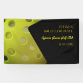 ピッキーボール誕生日パーティーバチュラーパーティスポーツ 横断幕 (横)