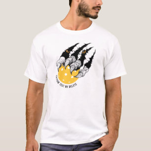 ピックおもしろいルボールプレーヤーモンスタービーストクローカスタム Tシャツ