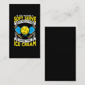 ピックおもしろいルボール選手が皮肉なスポーツを担当 名刺 (正面/裏面)