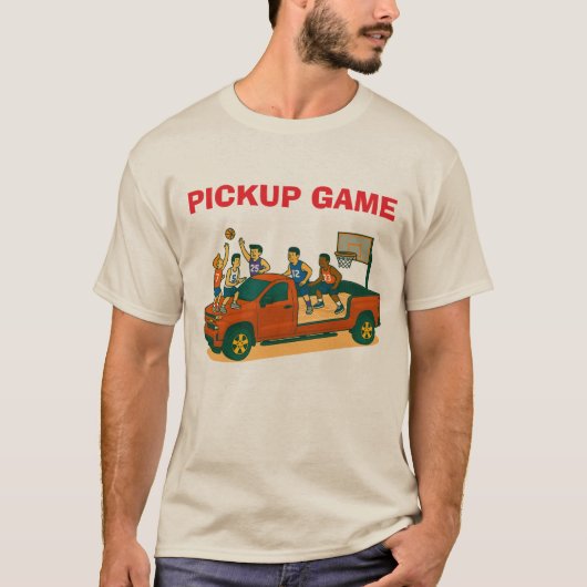 ピックアップゲーム Tシャツ (正面)