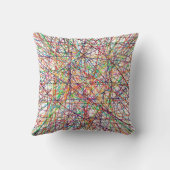 ピックアップスティック16 x 16ポリゴン装飾用クッション クッション (裏面)