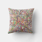 ピックアップスティック16 x 16綿装飾用クッション クッション (裏面)