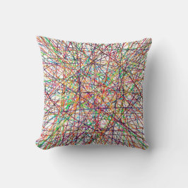 ピックアップスティック16 x 16綿装飾用クッション クッション