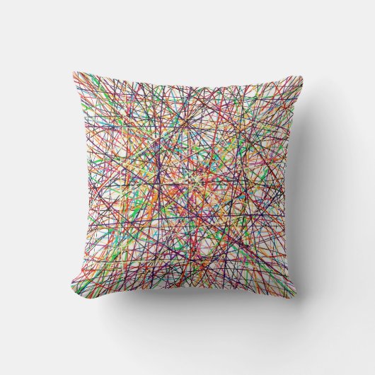 ピックアップスティック16 x 16綿装飾用クッション クッション (正面)