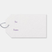 ピックアップトラックのハロウィーン犬 ギフトタグ (裏面横)