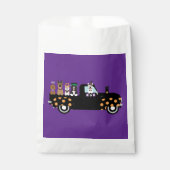 ピックアップトラックのハロウィーン犬 フェイバーバッグ (正面)