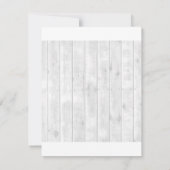 ピックアップトラックバッファロープレイドハートバレンタインデー カード (裏面)