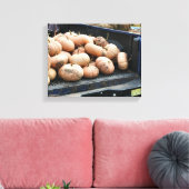 ピックアップトラック秋 キャンバスプリント (インサイチュ (リビング))