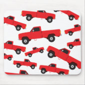 ピックアップトラック輸送トラック マウスパッド (正面)