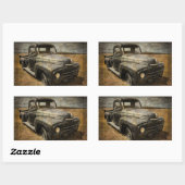 ピックアップ国際的 長方形シール (シート)