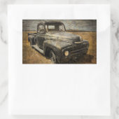 ピックアップ国際的 長方形シール (バッグ)