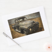 ピックアップ国際的 長方形シール (封筒)