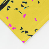 ピックアップ速度 – 山バイクもしくは自転車に乗る人 フリースブランケット (角)