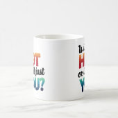 ピックア気のあるそぶりをしたップ線マググ コーヒーマグカップ (中央)