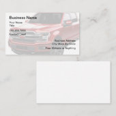 ピックア車のップトラックテーマ名刺 名刺 (正面/裏面)