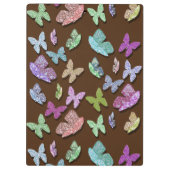 ピックカラー蝶シュレアル&フラタリング クリップボード (裏面)