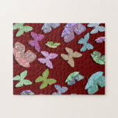 ピックカラー蝶シュレアル&フラタリング ジグソーパズル (横)