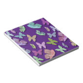 ピックカラー蝶シュレアル&フラタリング ノートパッド (アングル)