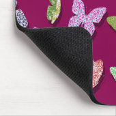 ピックカラー蝶シュレアル&フラタリング マウスパッド (コーナー)