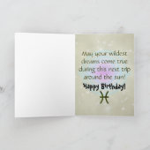 ピックカラー魚座〔占星術の〕十二宮図占星術の記号 カード (内部)