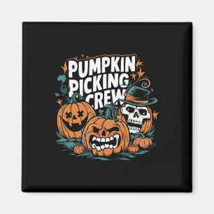 ピッククルーおもしろいカボチャのパッチハロウィーンの衣装 マグネット