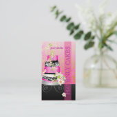 ピックスデザインのウェディングケーキ / ベーカリー / DIY カラー 名刺 (スタンド正面)