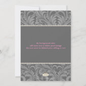 ピックスデザインズのオリジナルカラー、２０１Ｘ年卒業生発表 招待状 (裏面)