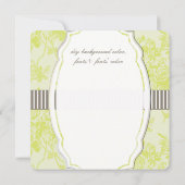 ピックスデザインズ エンディブ グリーン ヴィンテージ ローズ トワル (裏面)