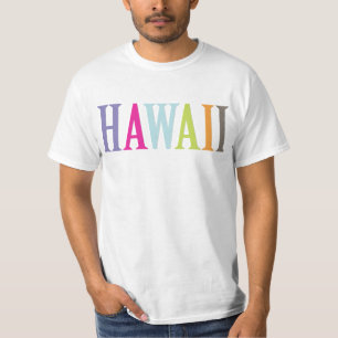 ピックスデザインズ カラフル ハワイ t's tシャツ